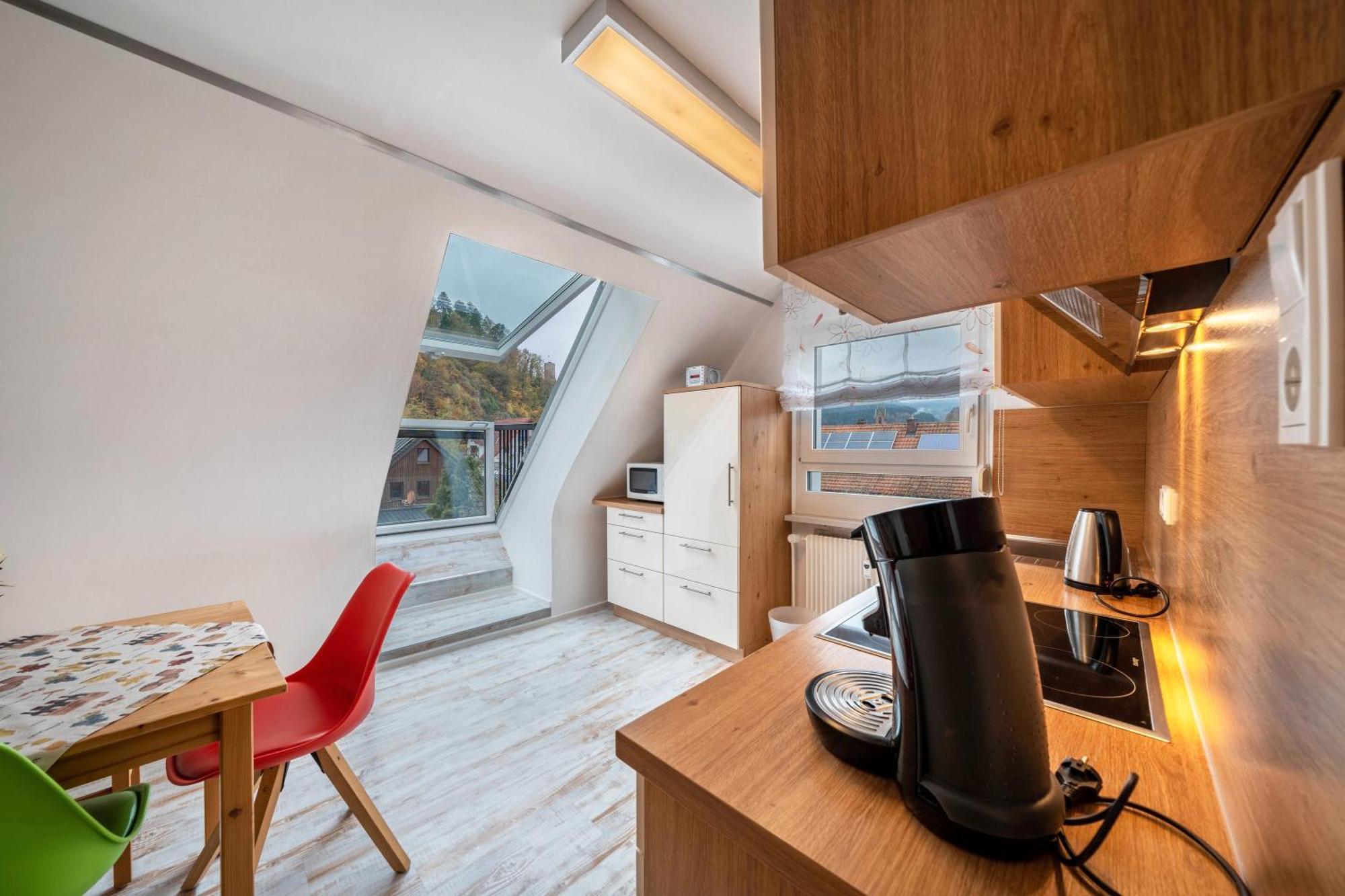 Ferienwohnung Burgblick Хаузах Екстериор снимка