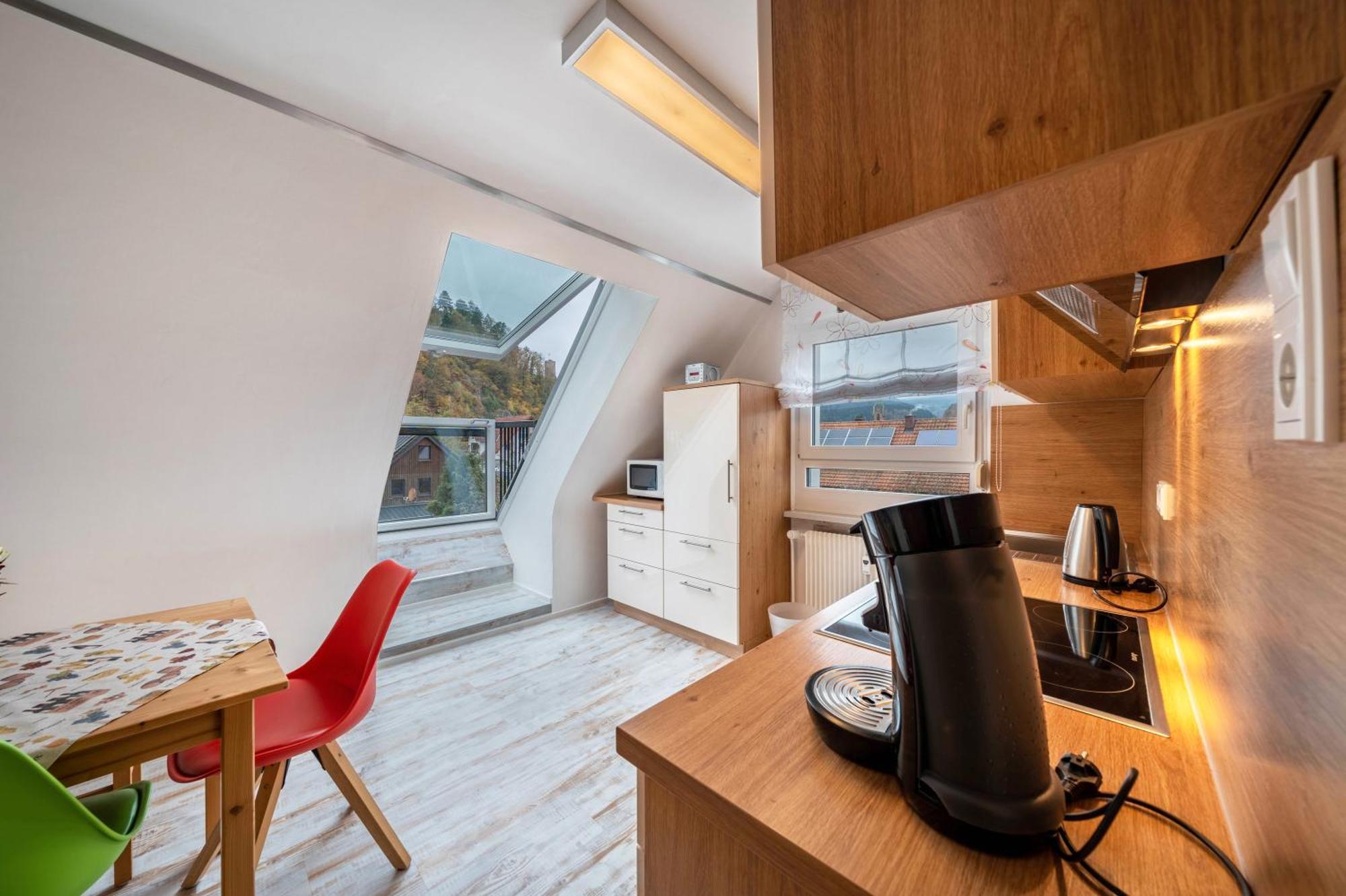 Ferienwohnung Burgblick Хаузах Екстериор снимка