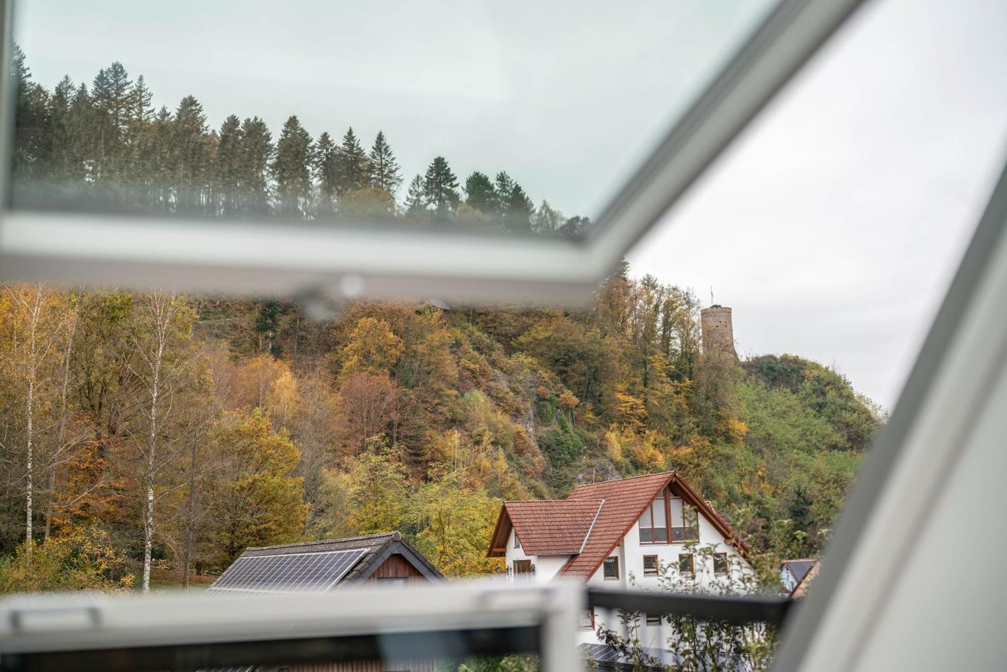 Ferienwohnung Burgblick Хаузах Екстериор снимка
