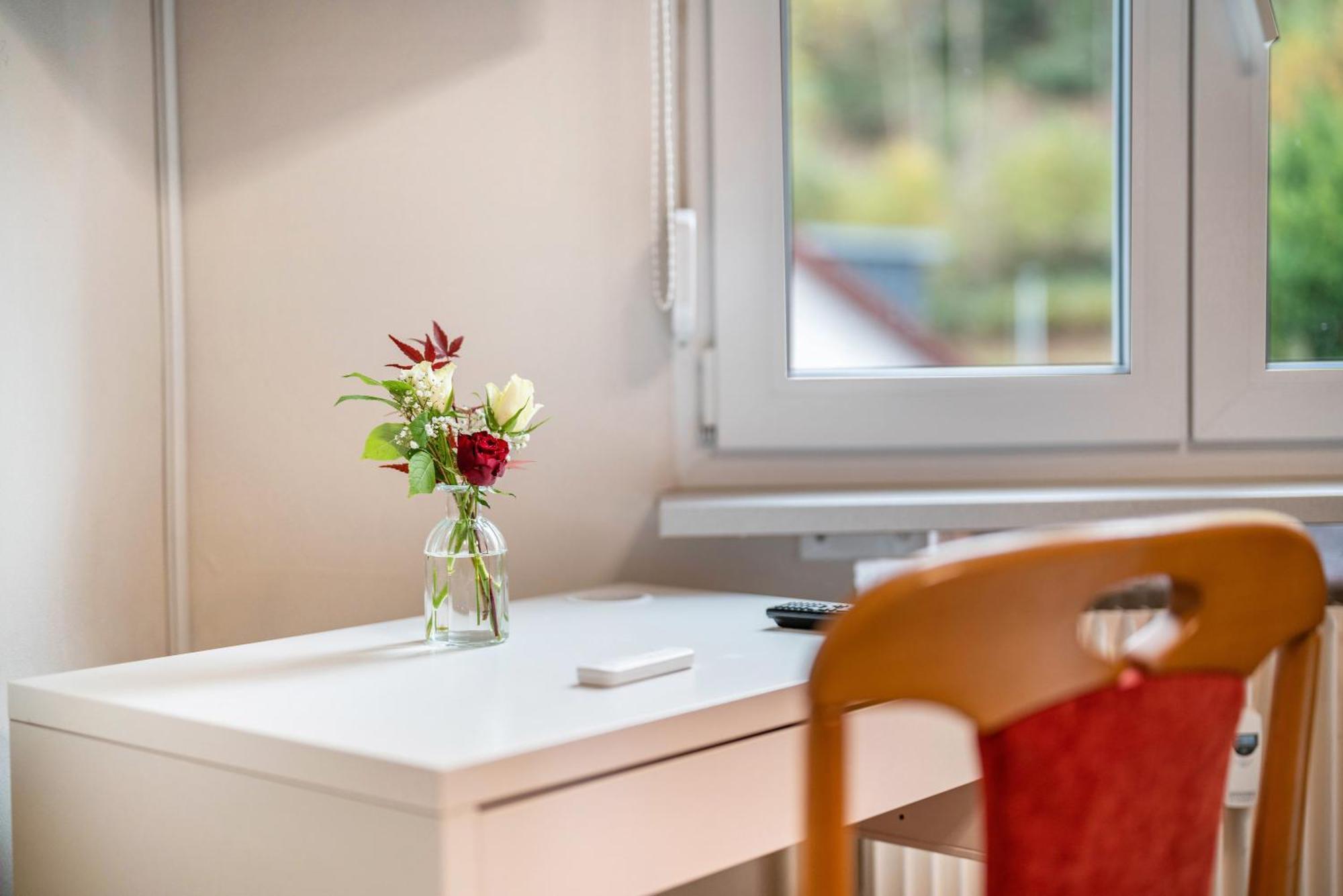 Ferienwohnung Burgblick Хаузах Екстериор снимка