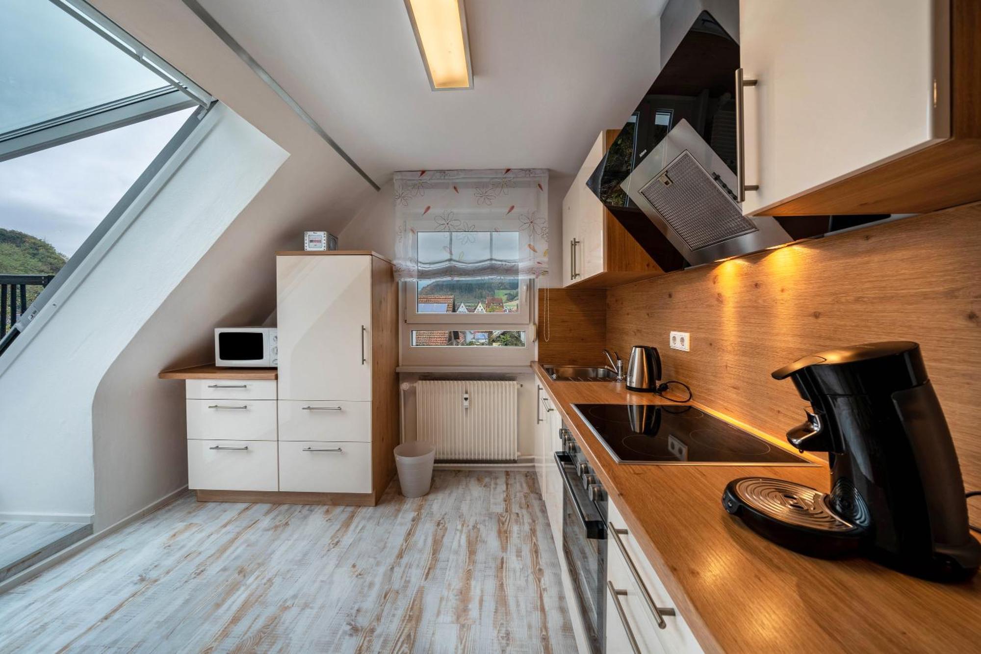 Ferienwohnung Burgblick Хаузах Екстериор снимка